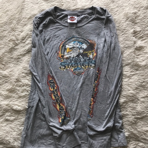 Harley-Davidson Tops - Harley Davison long sleeve shirt
